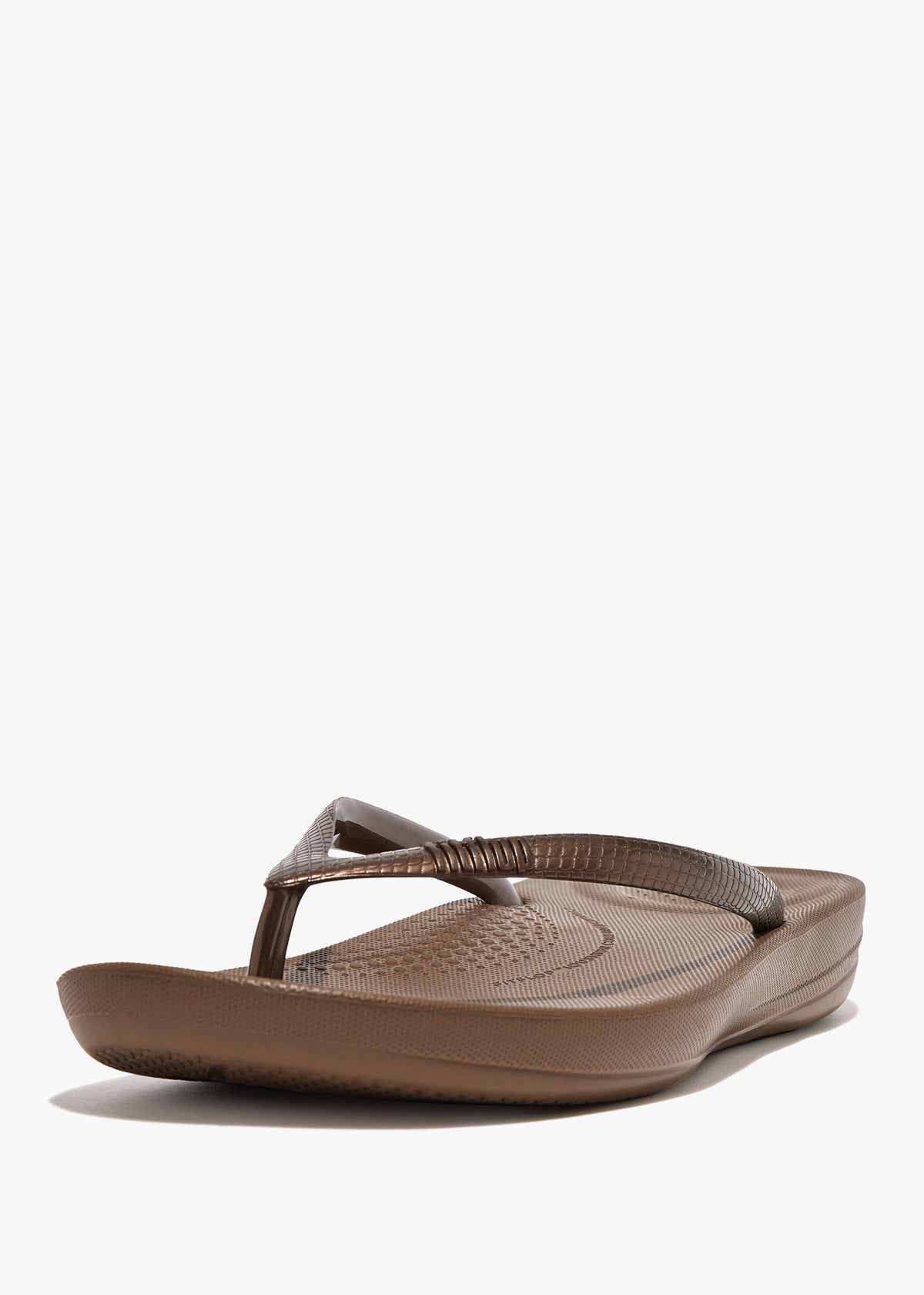 Iqushion Bronze Ergonomic Flip Flops