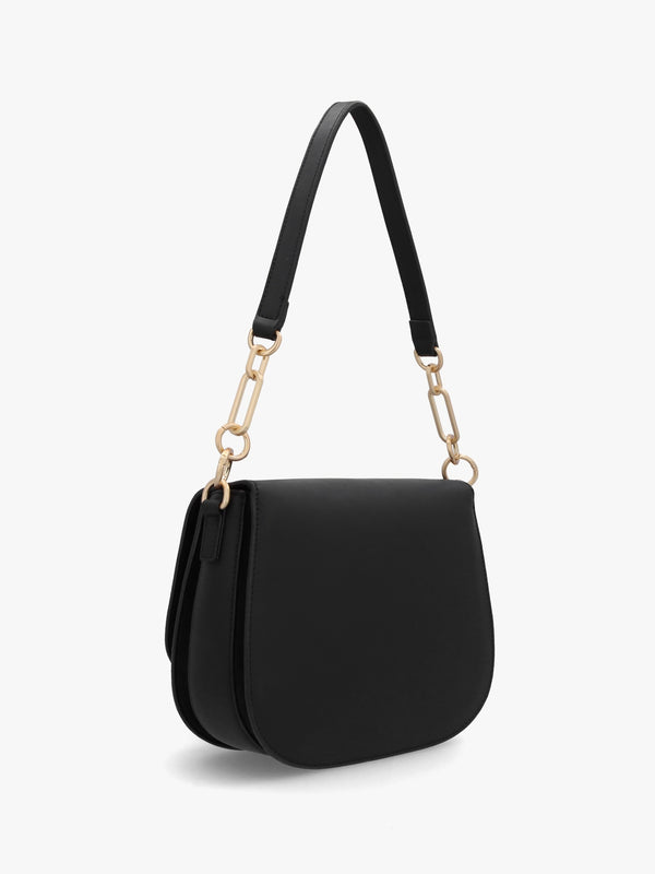 Princesa Flap Nero Cross-Body Bag