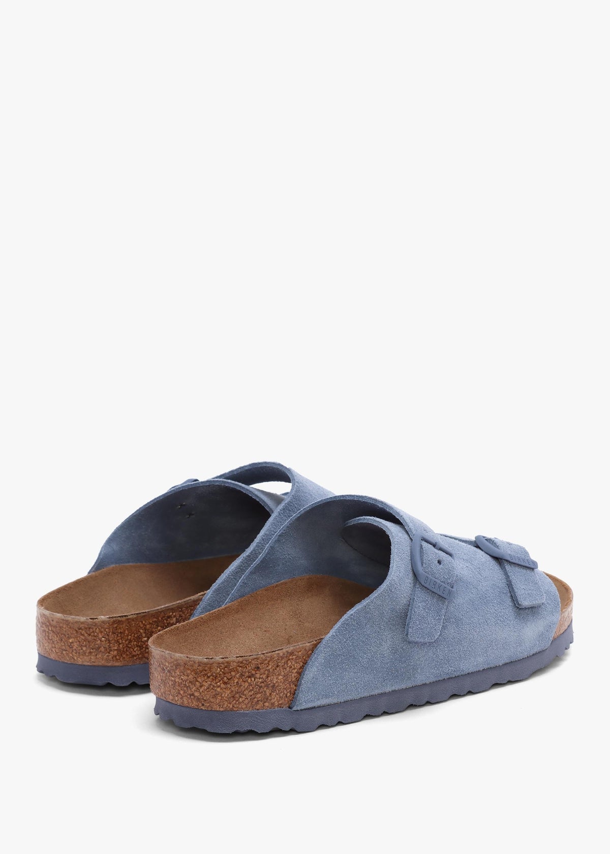 Zurich Elemental Blue Suede Leather Mules