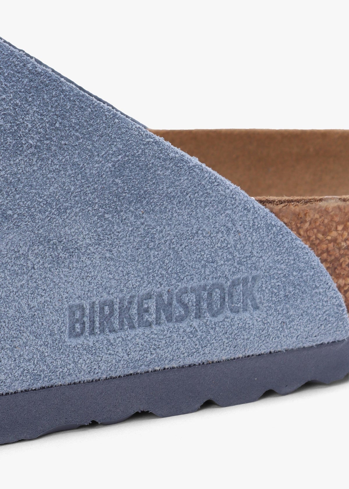 Zurich Elemental Blue Suede Leather Mules