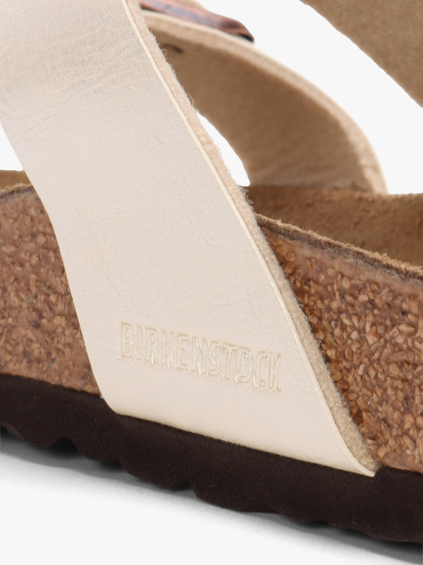Mayari Graceful Pearl White Birko-Flor Thong Sandals