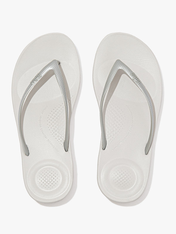 Iqushion Silver Ergonomic Flip Flops