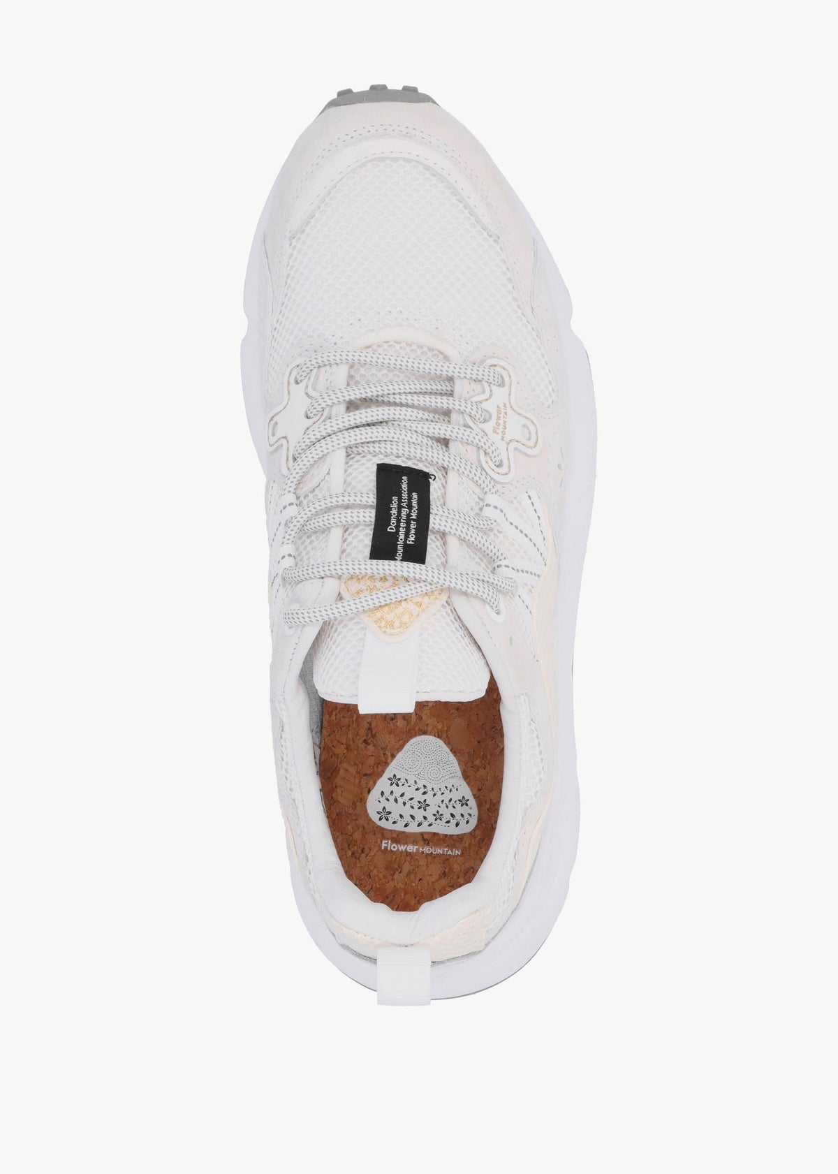 Women's Yamano 3 White Suede & Technical Fabric Trainers