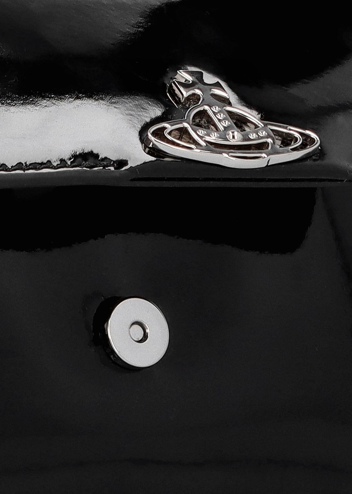 Small Hazel Black Recycled PU Shoulder Bag