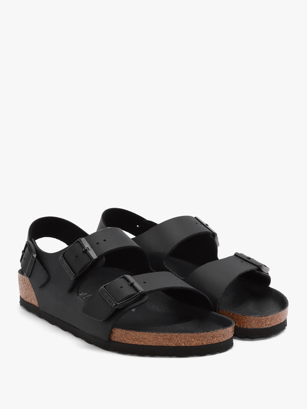 Men's Milano Triples Black Berko-Flor Sandals