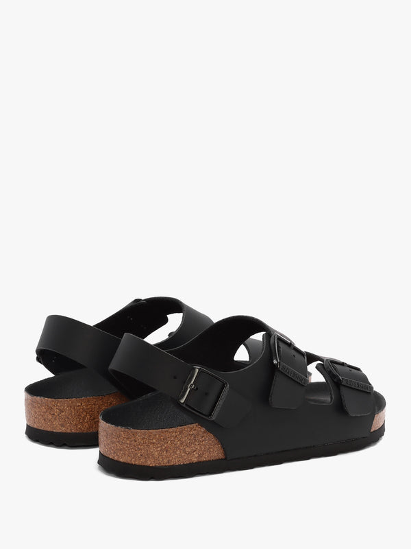 Men's Milano Triples Black Berko-Flor Sandals
