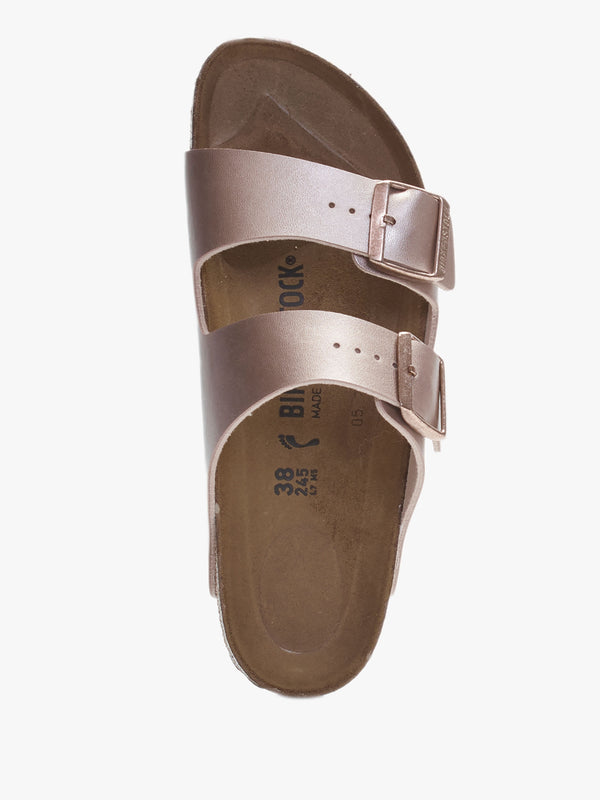 Arizona Birko-Flor Copper Two Bar Mules