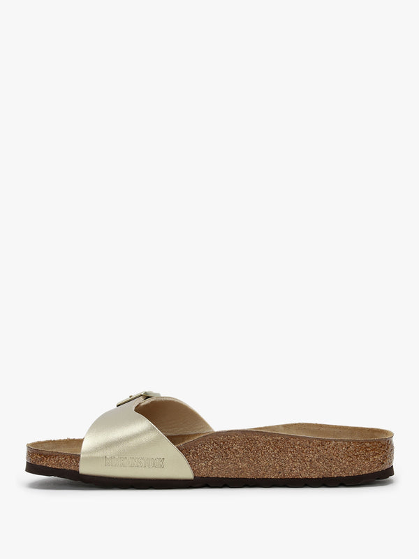 Madrid Gold Birko-Flor Mules