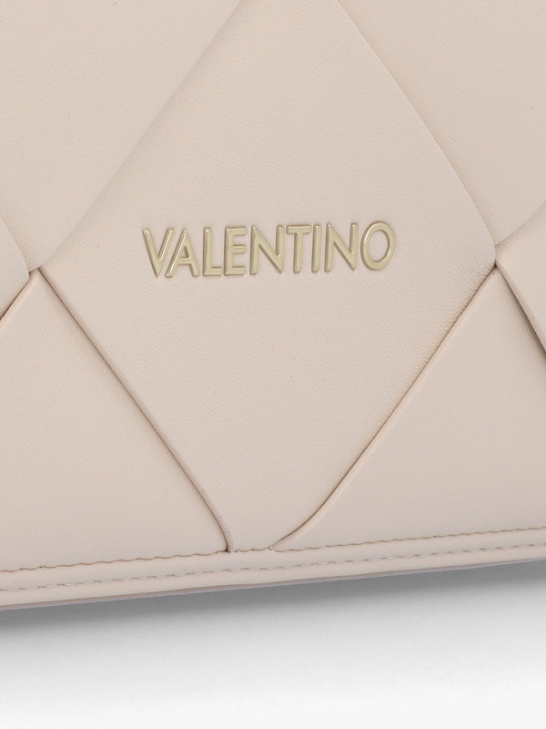 Ibiza Off White Beige Woven Cross-Body Bag