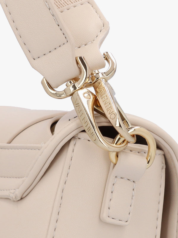 Ibiza Off White Beige Woven Cross-Body Bag