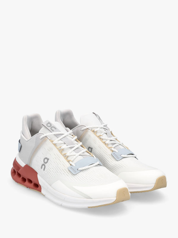 Men’s Cloudnova Flux Undyed White Auburn Trainers
