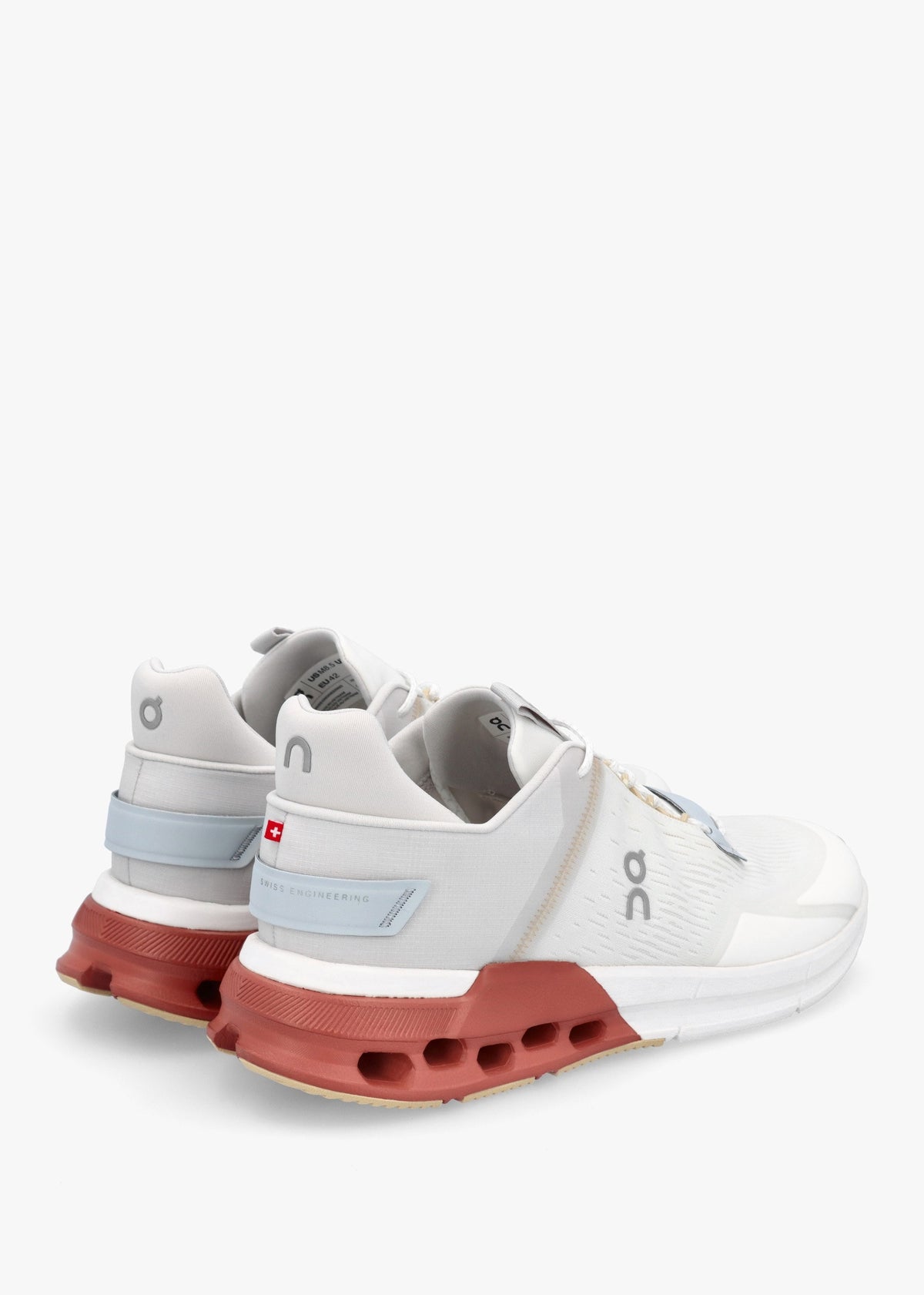 Men’s Cloudnova Flux Undyed White Auburn Trainers