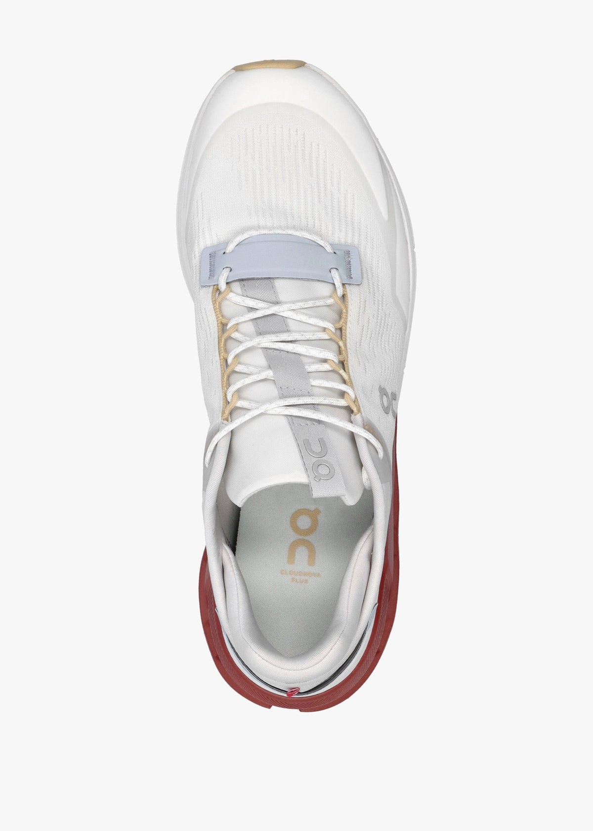 Men’s Cloudnova Flux Undyed White Auburn Trainers