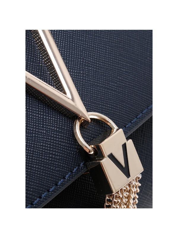 Divina Navy Saffaino Shoulder Bag