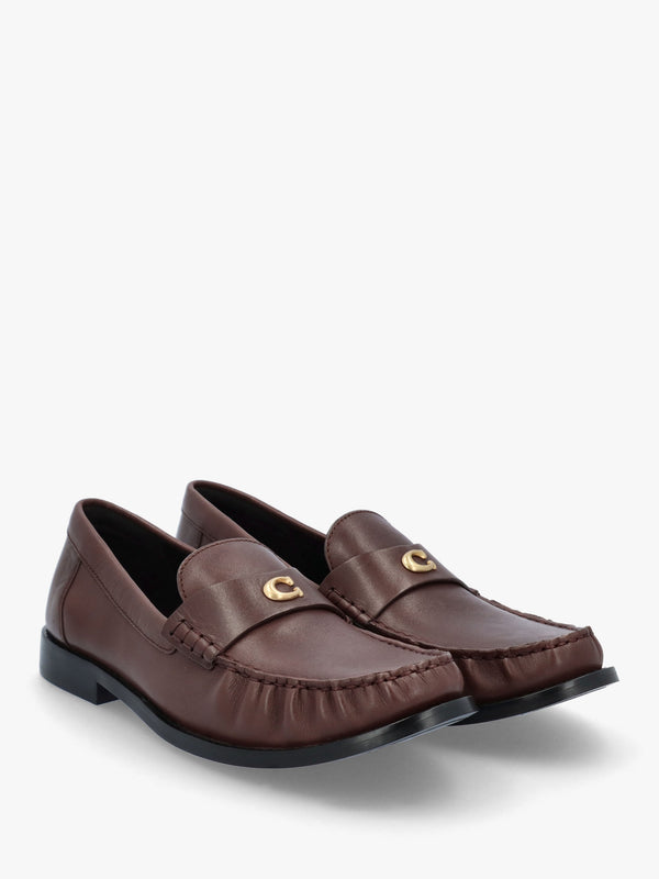 Jolene Maple Leather Loafers