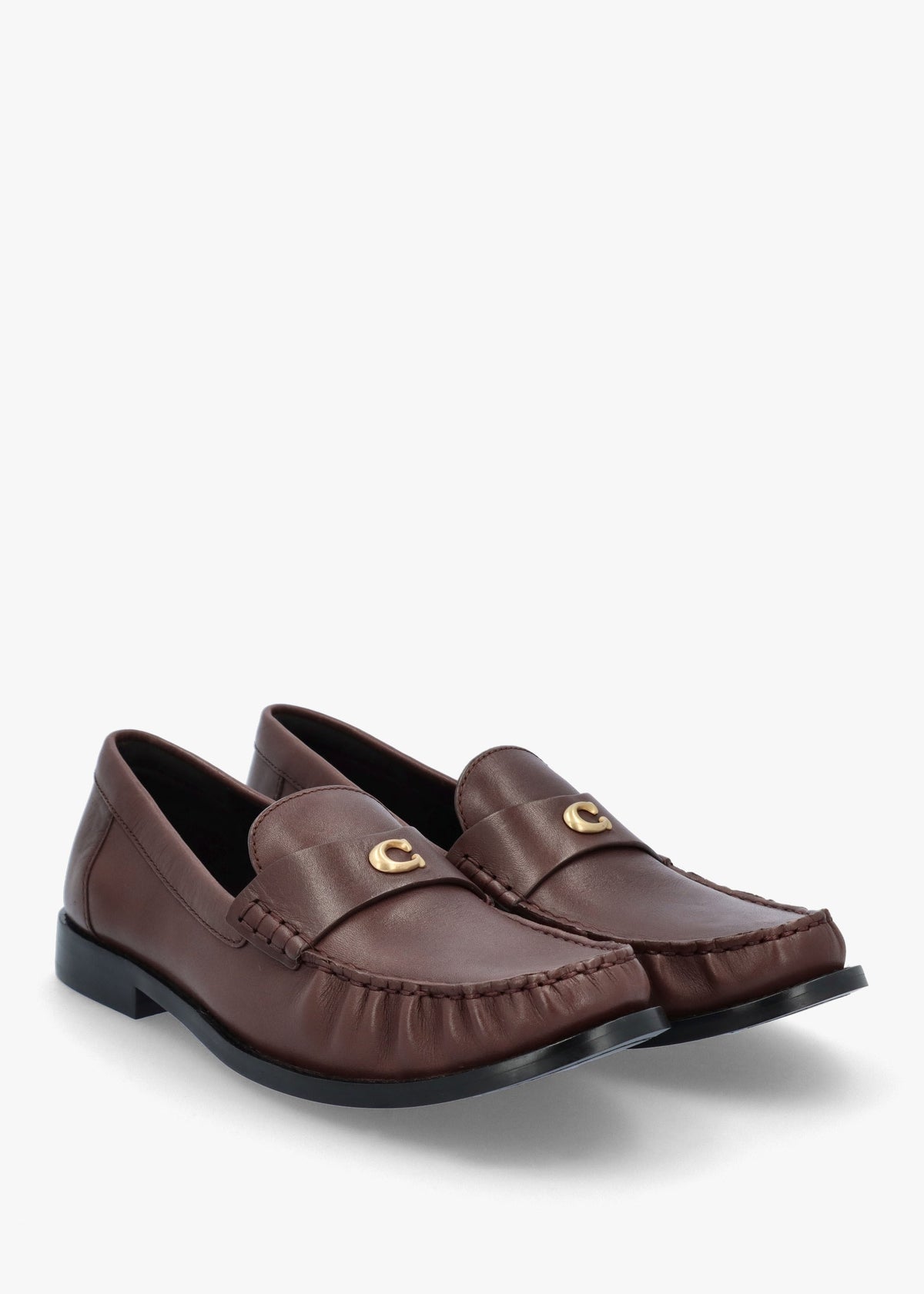 Jolene Maple Leather Loafers