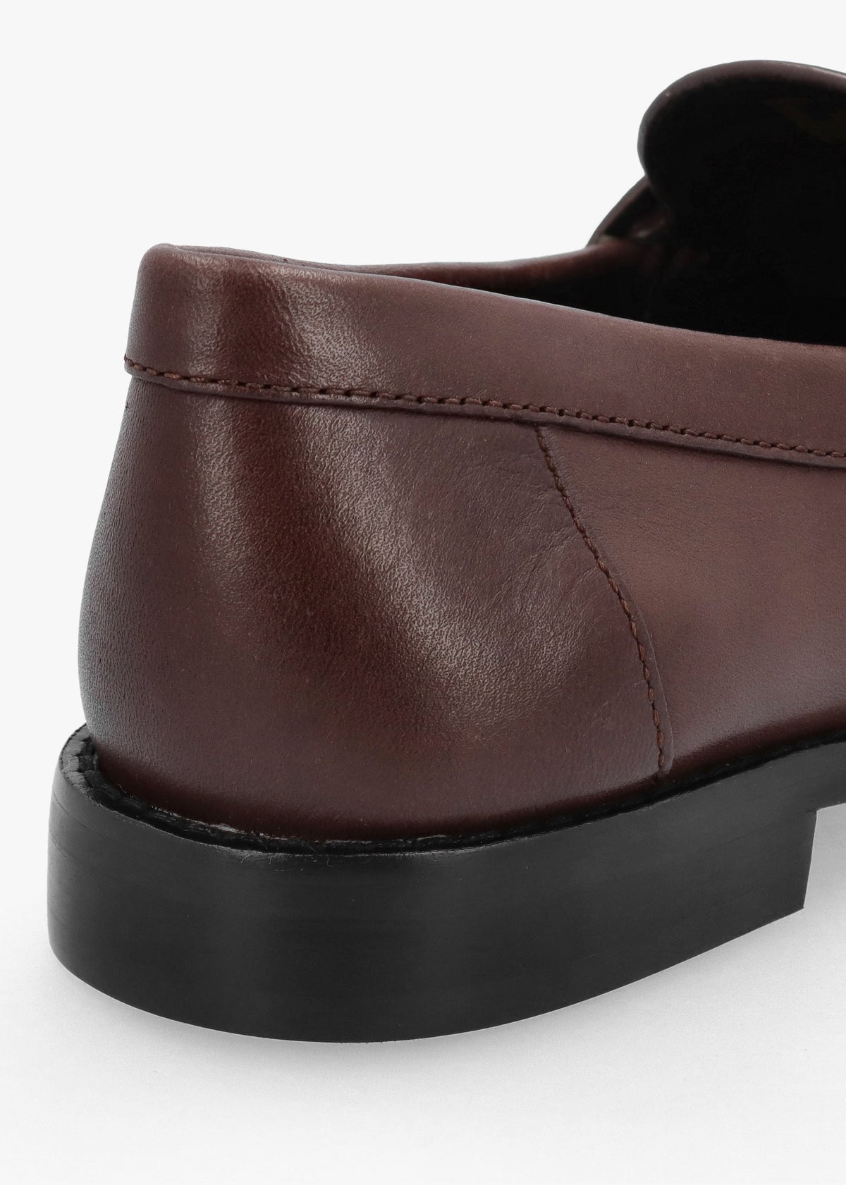 Jolene Maple Leather Loafers