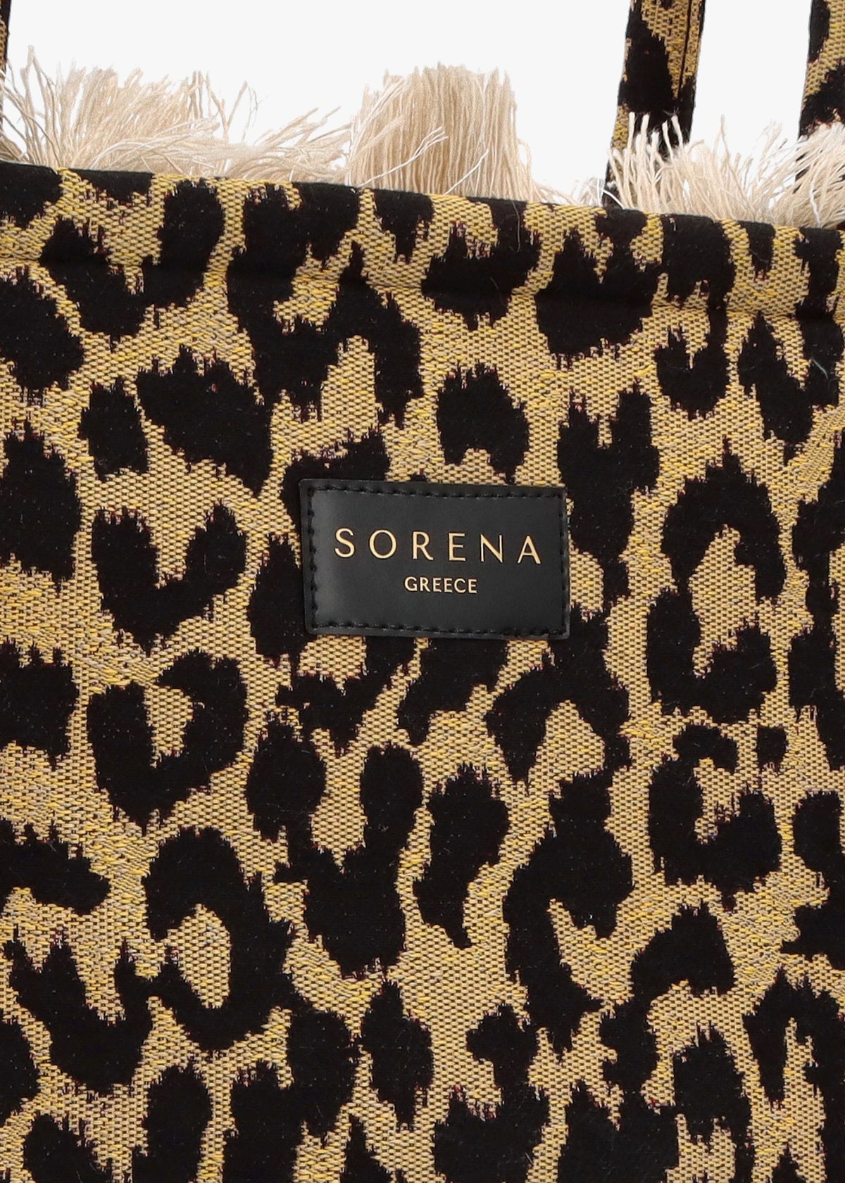 One-Of-A-Kind Wild Leopard Tote Bag