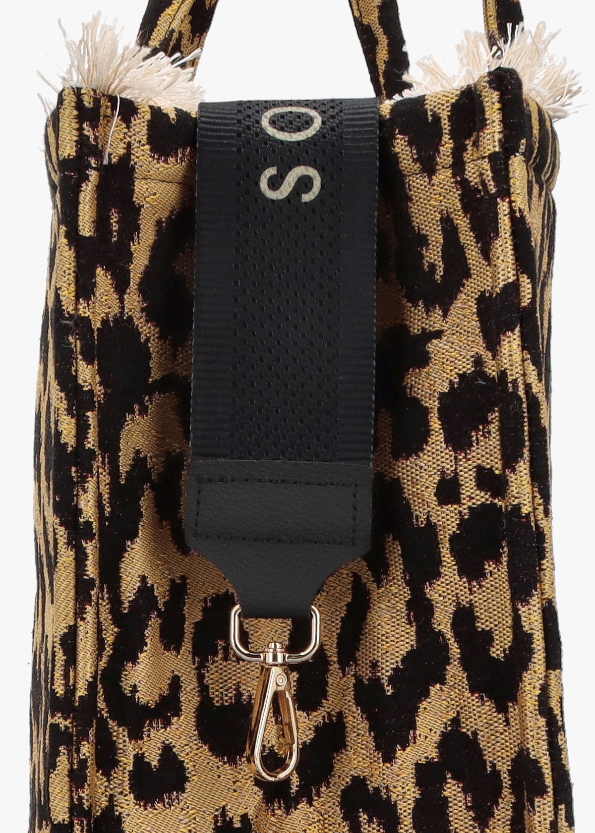 One-Of-A-Kind Wild Leopard Tote Bag