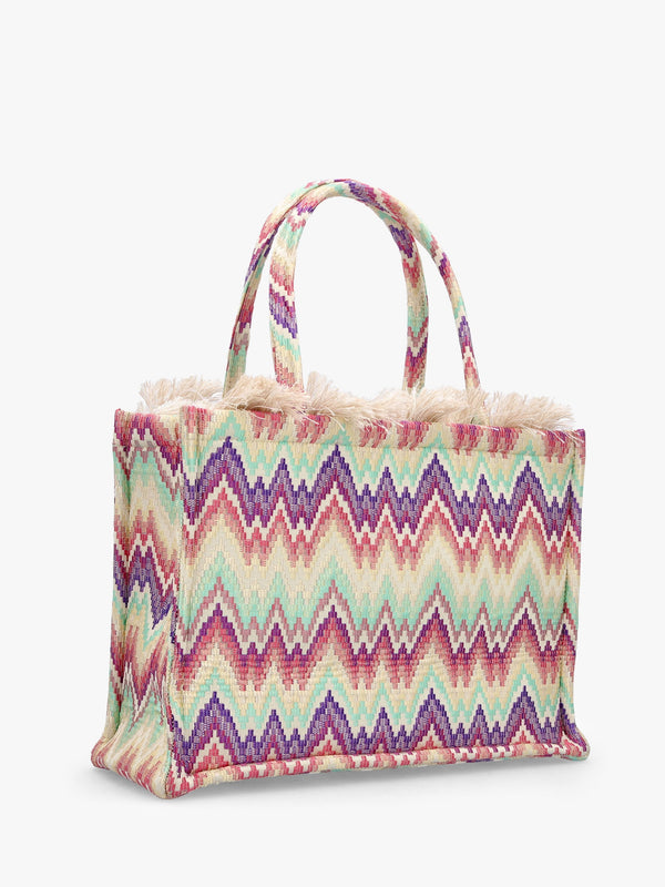One-Of-A-Kind Amalfi Multicoloured Tote Bag