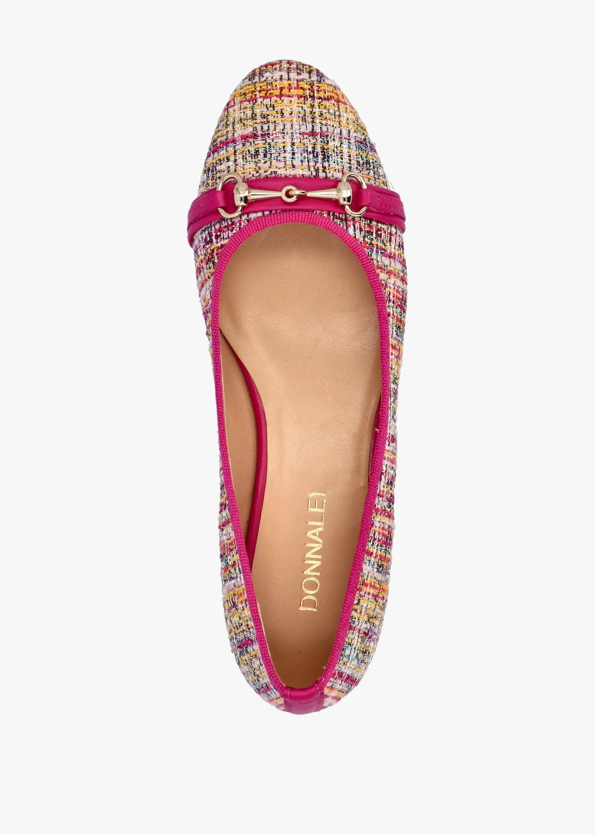 Jayda Multicoloured Woven Ballet Pumps