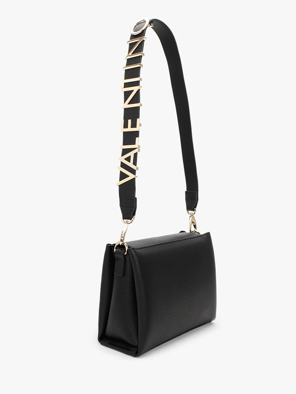 Small Alexia Black Satchel Bag
