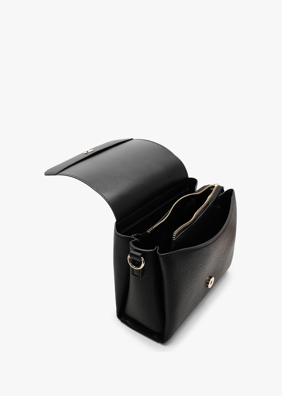 Small Alexia Black Satchel Bag
