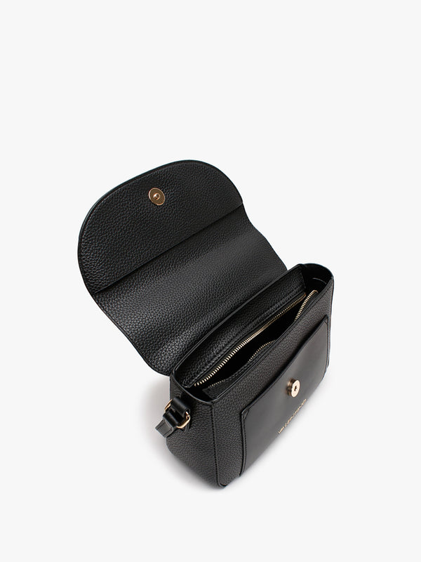 Willow Black Satchel Bag