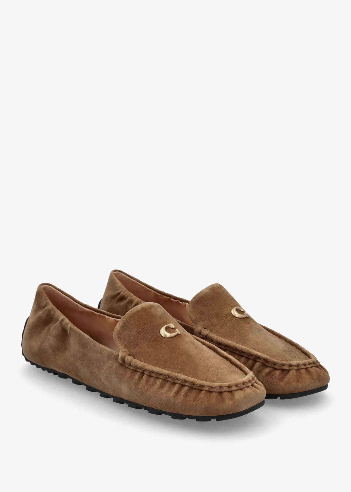 Ronnie Coconut Suede Loafers