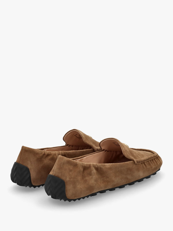 Ronnie Coconut Suede Loafers