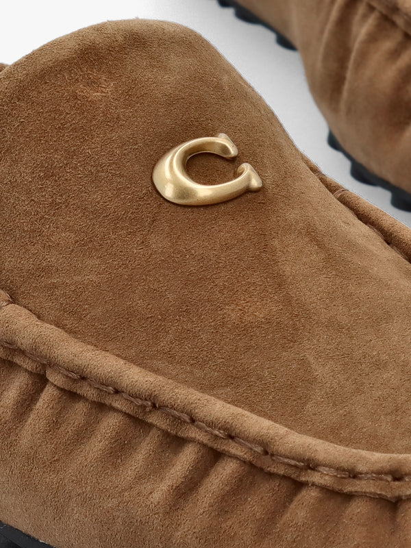 Ronnie Coconut Suede Loafers