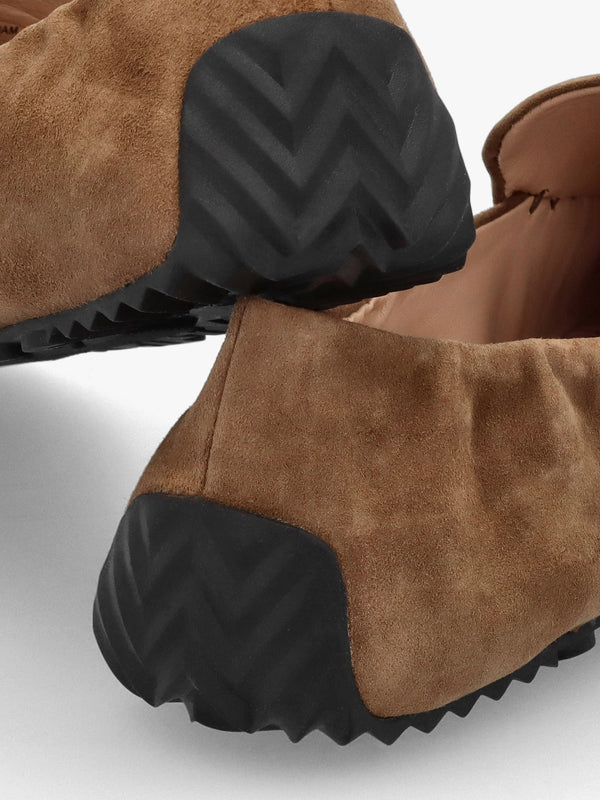 Ronnie Coconut Suede Loafers
