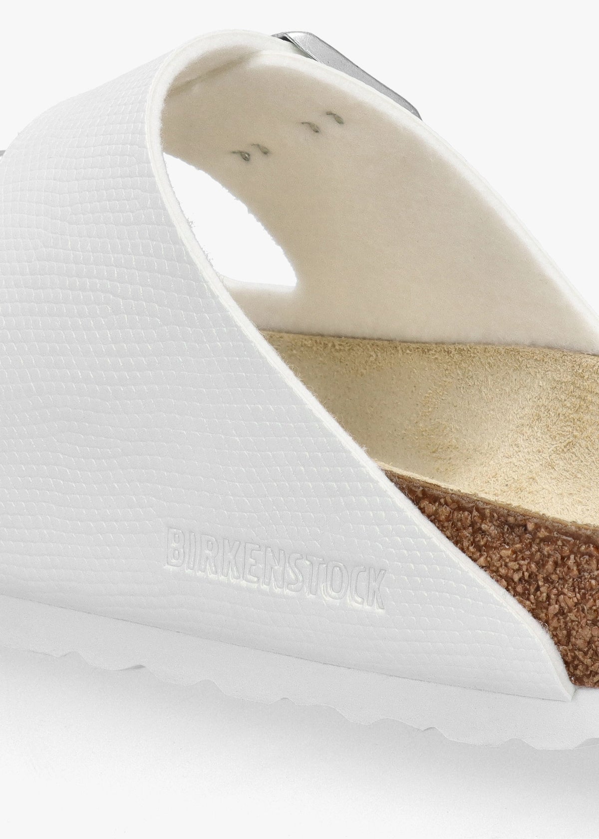 Arizona Birko-Flor Shiny Lizard White Two Bar Mules