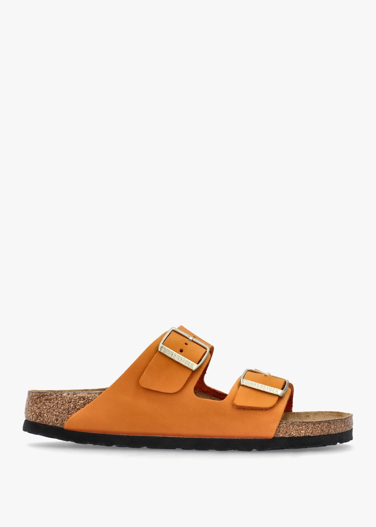 Arizona Burnt Nubuck Leather Two Bar Mules