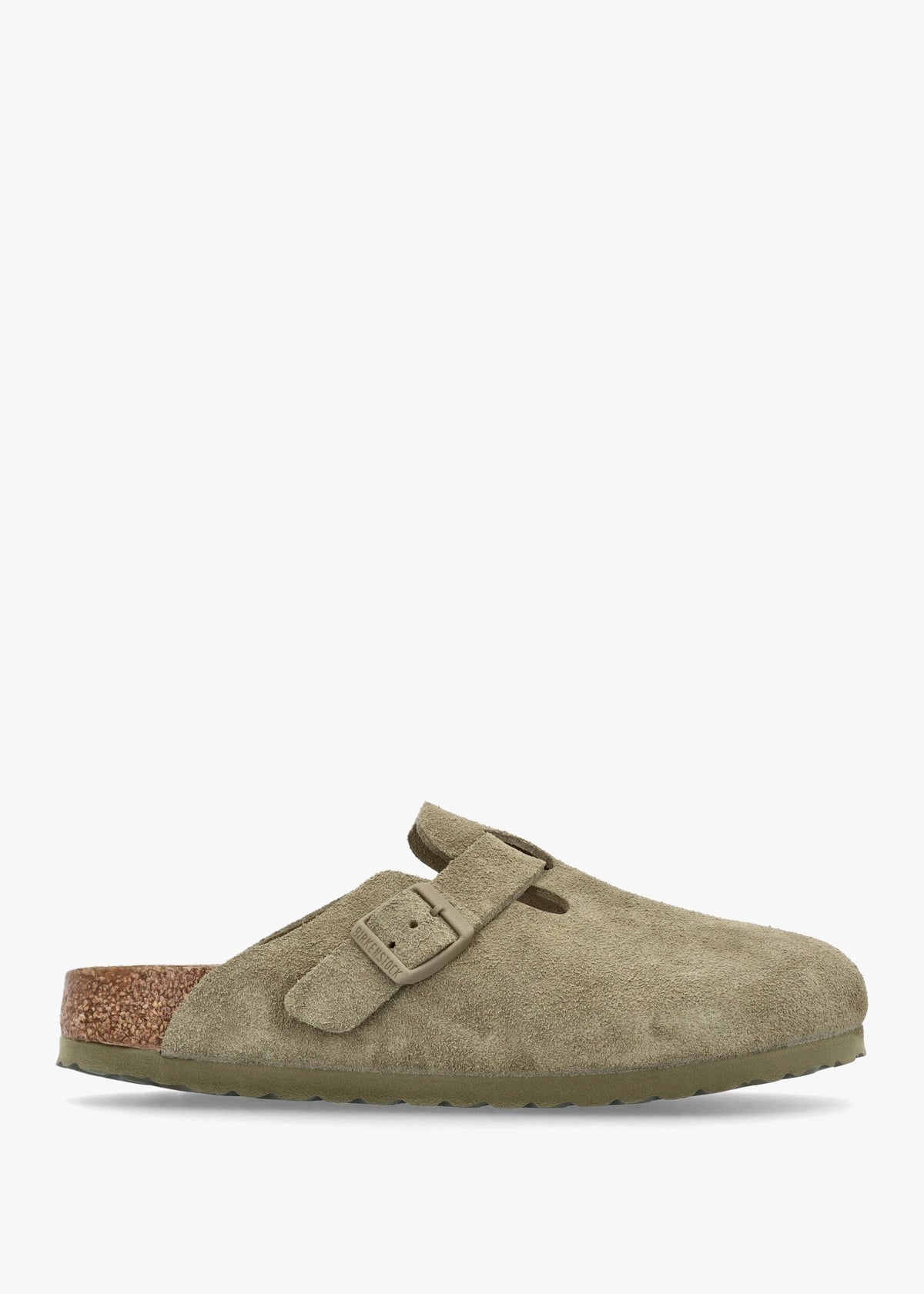 Boston Faded Suede Leather Clogs