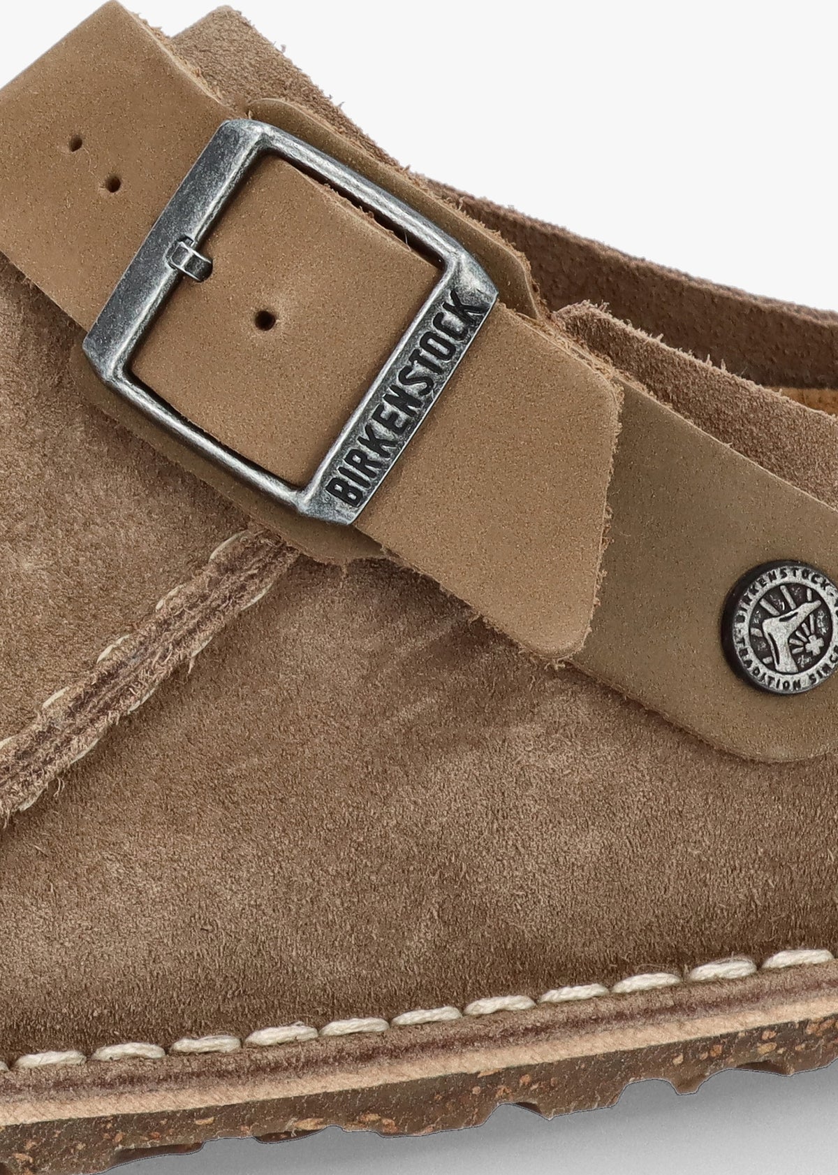 Men’s Lutry Premium Suede Leather Gray Taupe Clogs