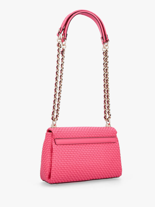 Etel Woven Watermelon Cross-Body Bag