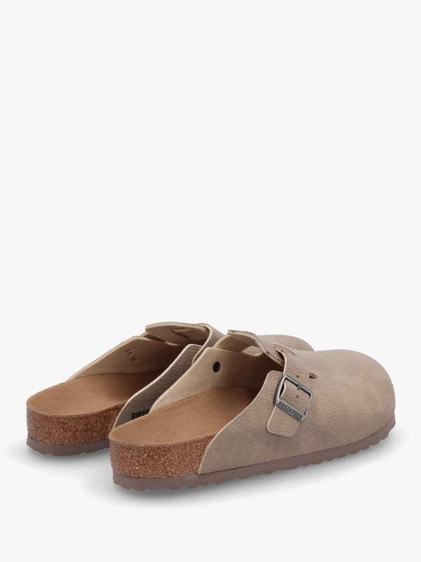 Men's Vegan Boston Desert Dust Grey Taupe Clogs