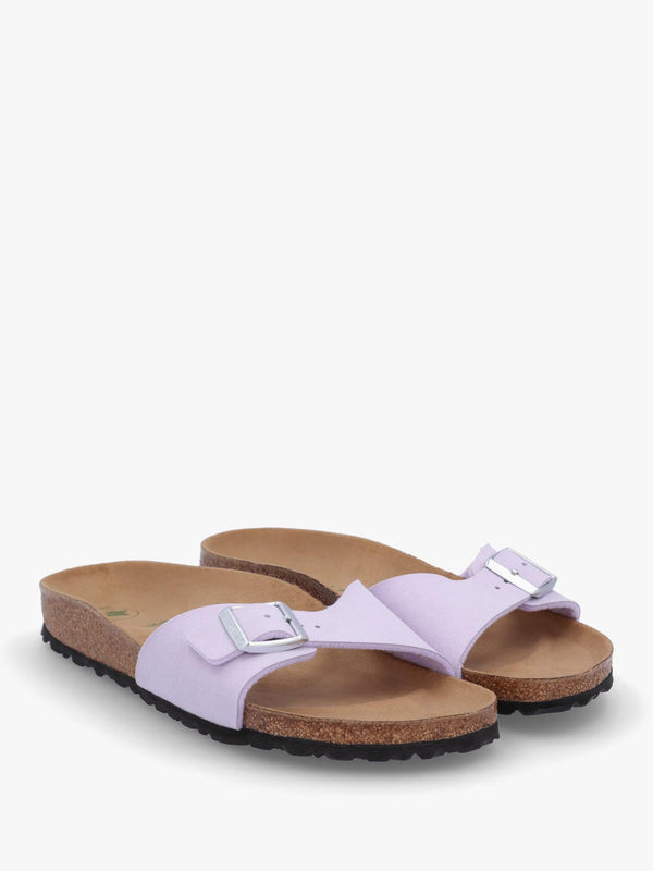 Madrid BS Soft Birki Vegan Purple Flog Mules
