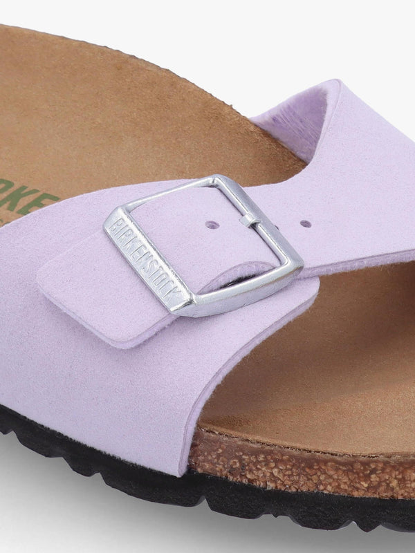 Madrid BS Soft Birki Vegan Purple Flog Mules