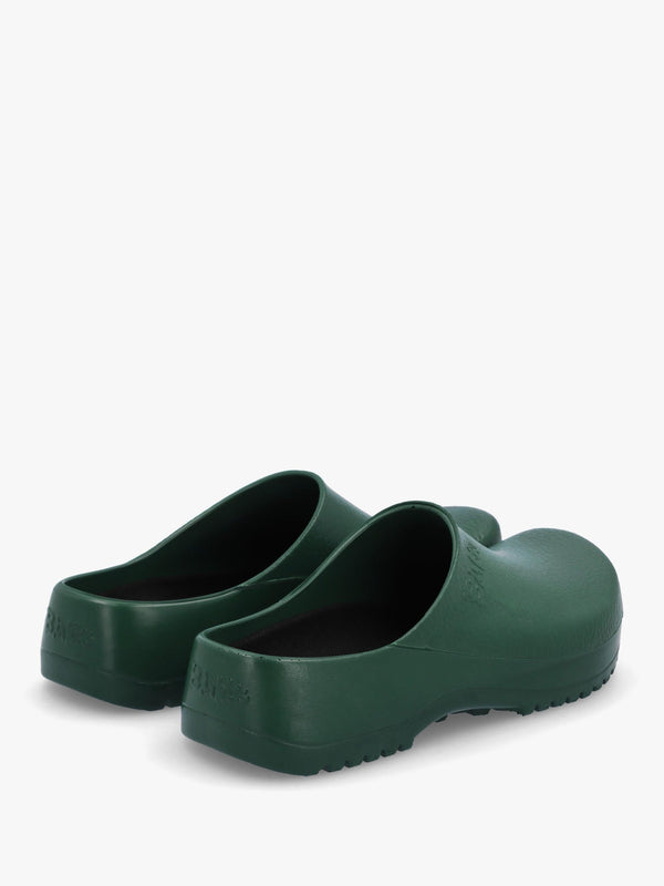 Men’s Super-Birki Polyurethane Green Clogs