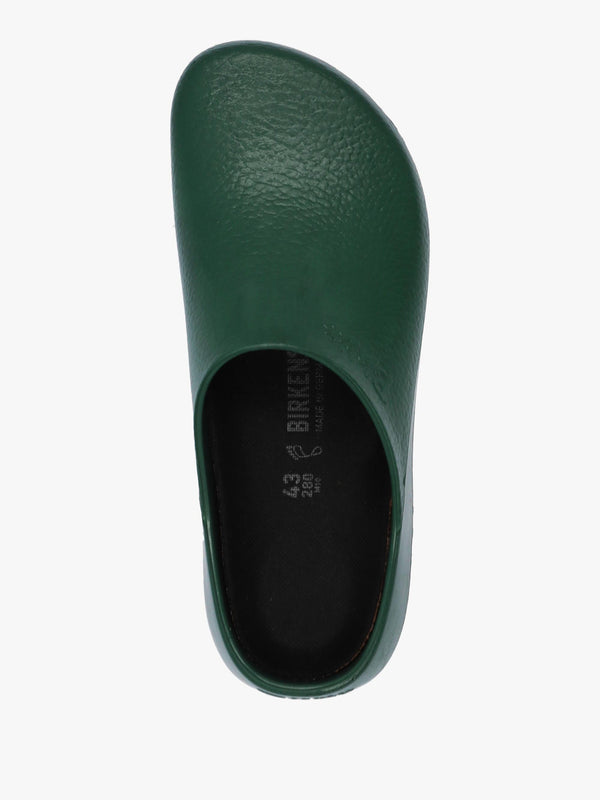 Men’s Super-Birki Polyurethane Green Clogs