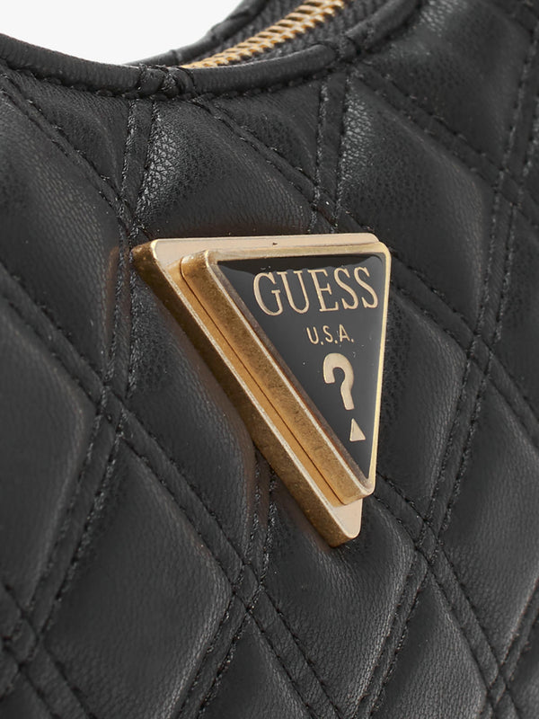 Giully Black Quilted Shoulder Bag
