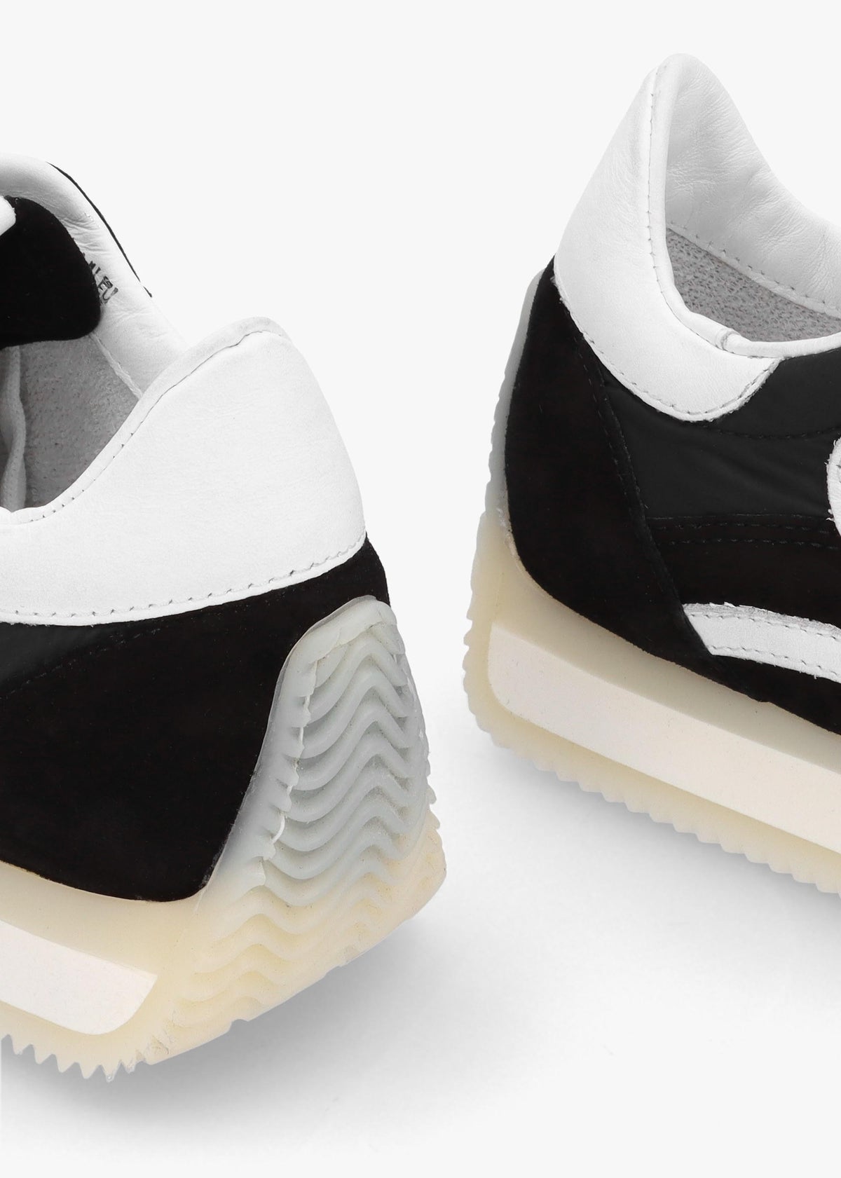 Movie Black & White Suede Runner Trainers