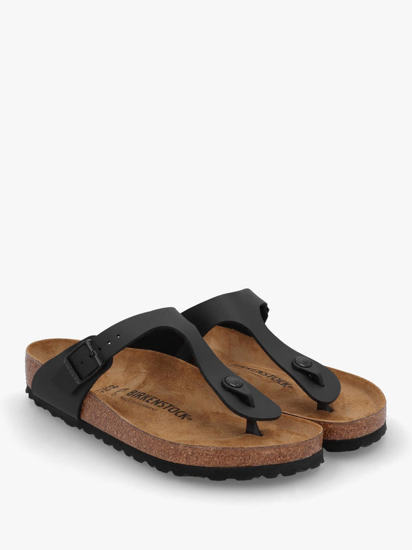 Gizeh Birko-Flor Black Sandals