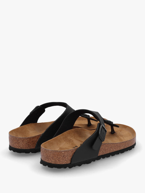 Gizeh Birko-Flor Black Sandals