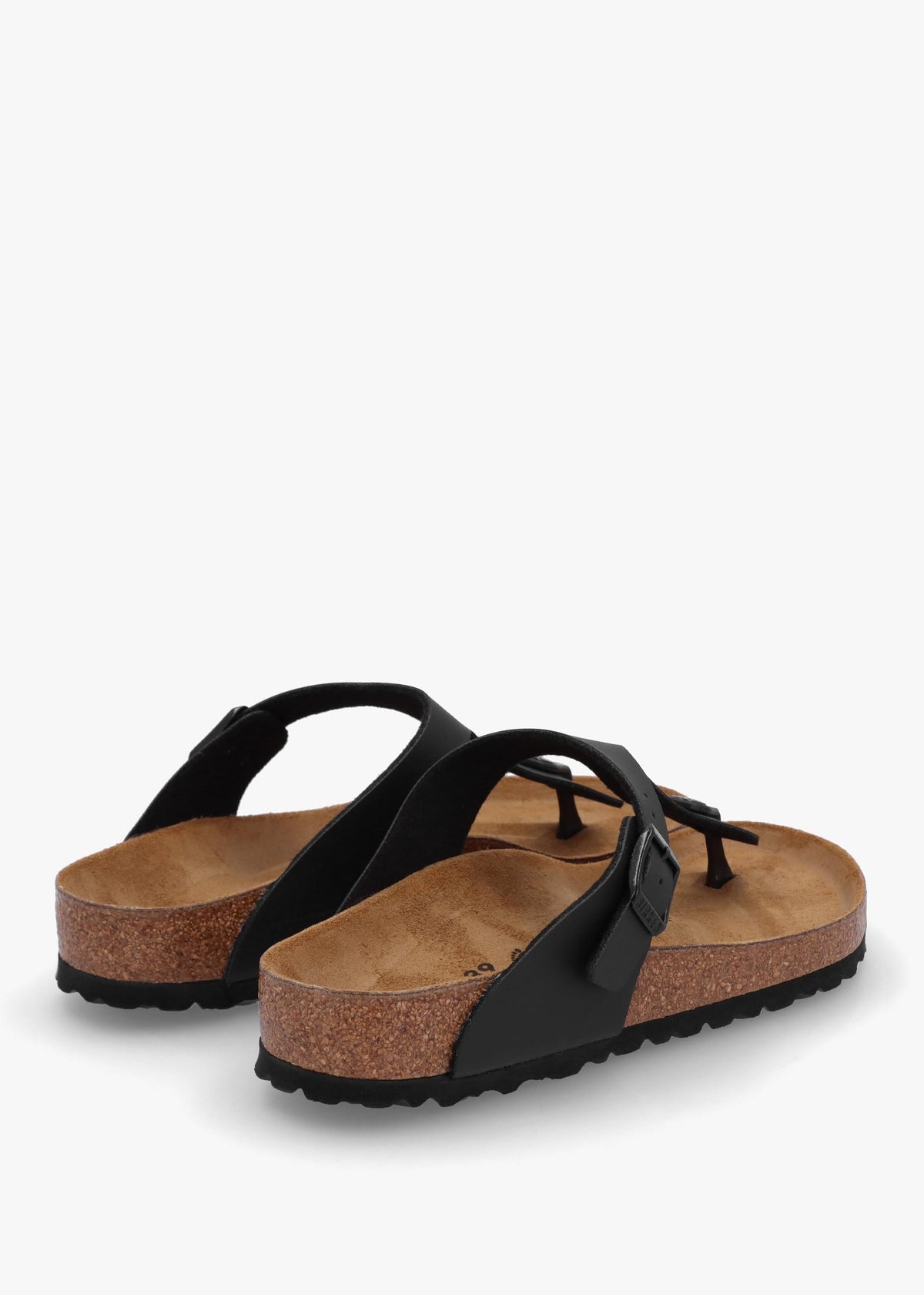 Gizeh Birko-Flor Black Sandals