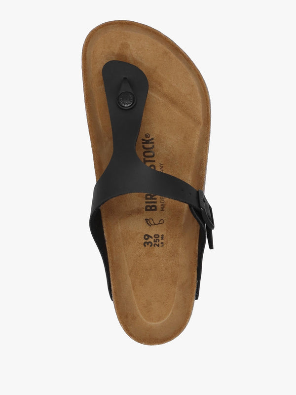 Gizeh Birko-Flor Black Sandals