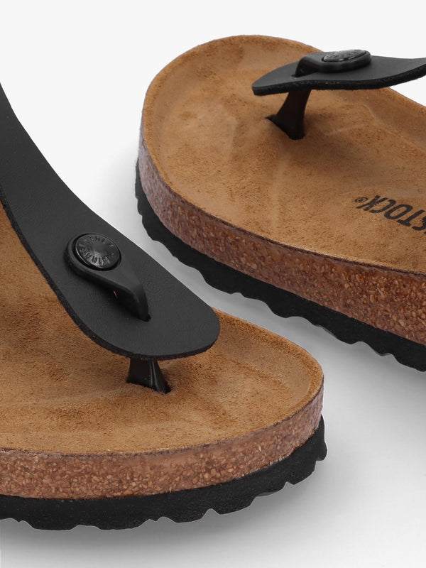 Gizeh Birko-Flor Black Sandals