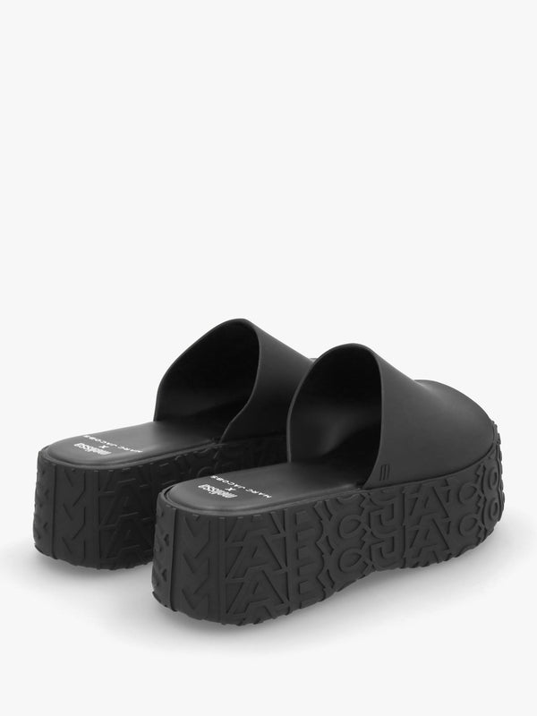 x Melissa Becky Black Slab Sole Mules